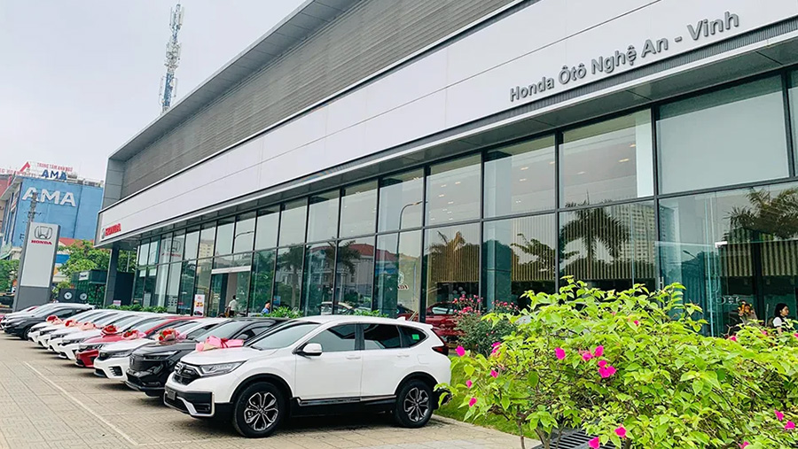 Nghệ An: Đại lý Honda Ôtô Nghệ An - Vinh